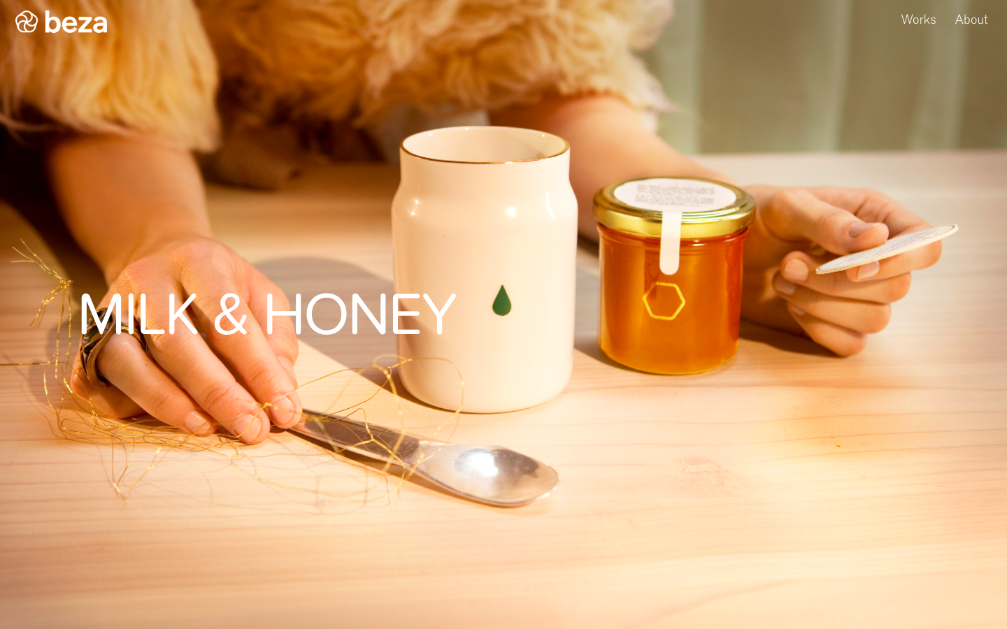 Beza Projekt honey page