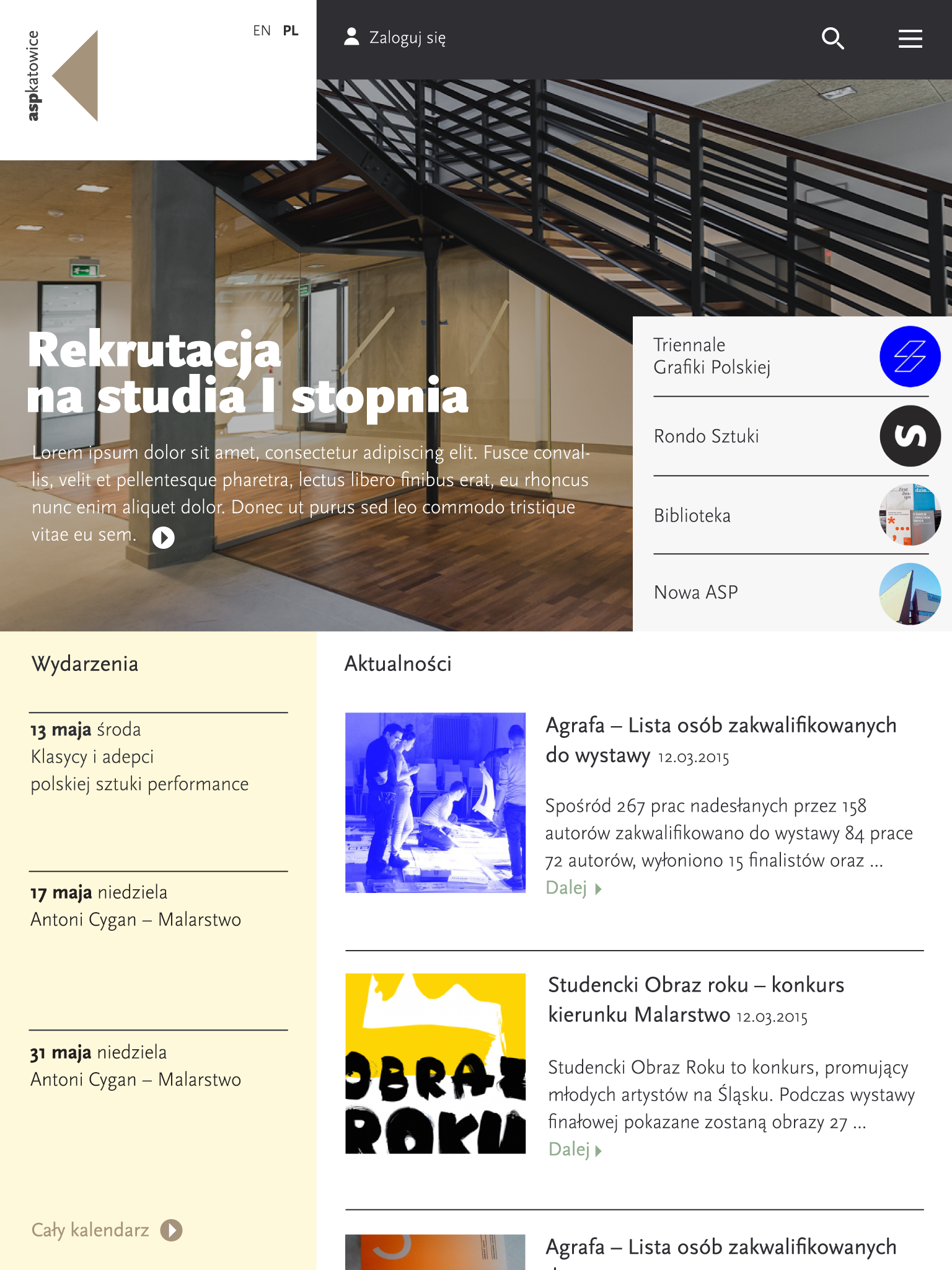 ASP Katowice on iPad