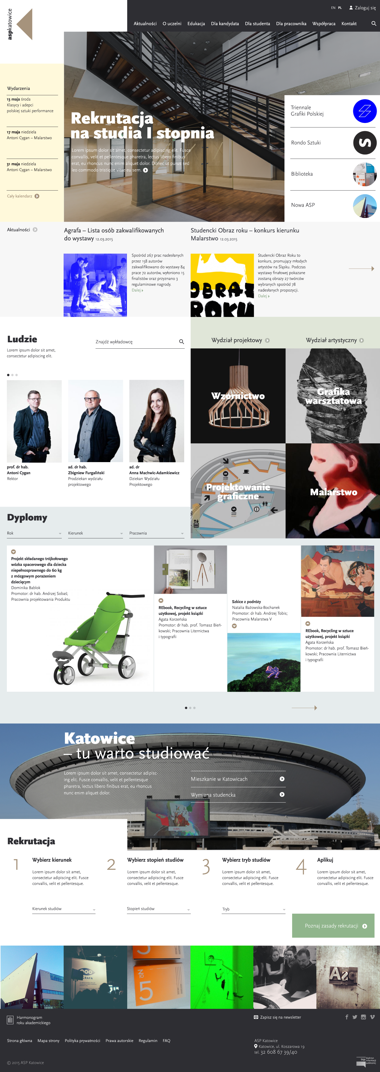 ASP Katowice home page