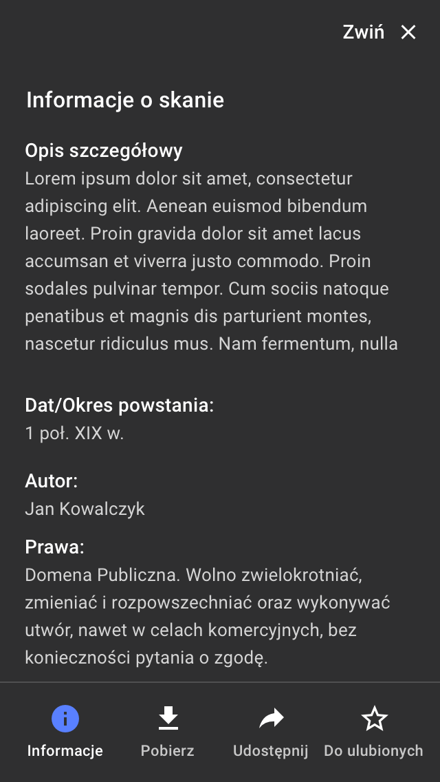 Szukaj w Archiwach - jednostka NAC - panel informacyjny