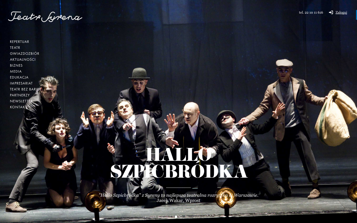 Teatr Syrena home page