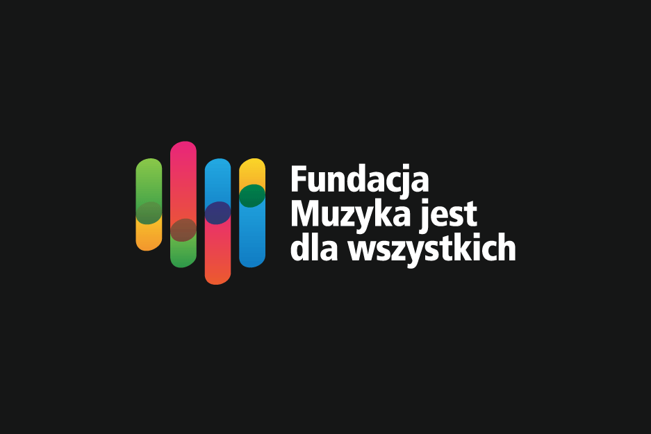 Logo Fundacji Muzyka jest dla wszystkich